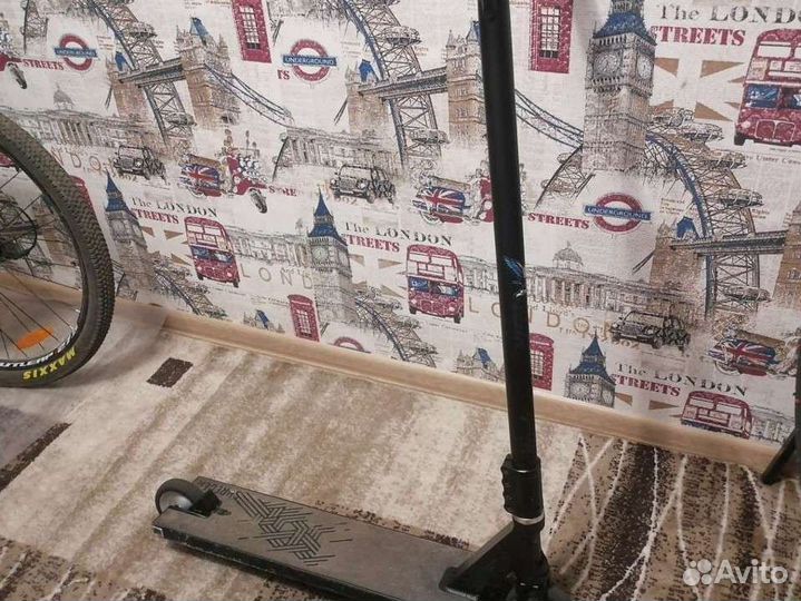 Трюковой самокат tech team shreder