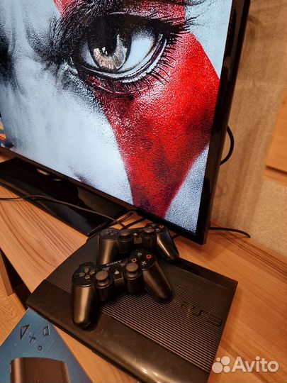 Sony PS3 SuperSlim 500 Gb (прошитая)