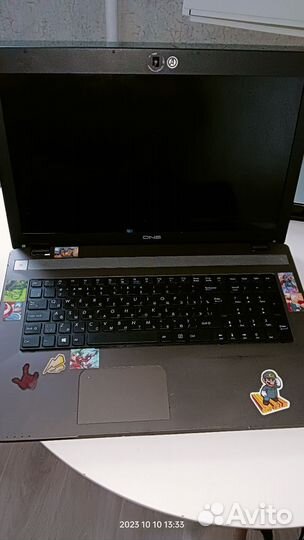 Ноутбук dns c17a в разбор на запчасти