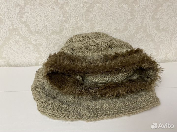 Капор снуд вязаный Италия новый