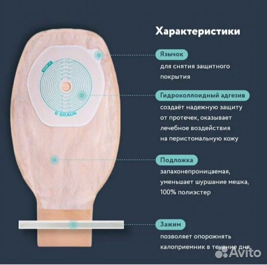 Калоприемники braun однокомпонентные