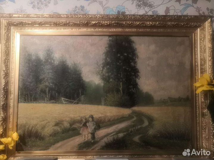 Картина маслом на холсте пейзаж