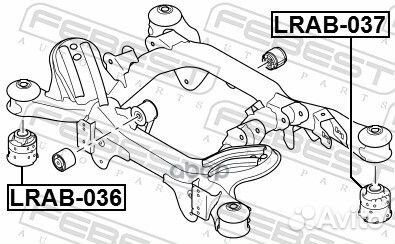 Сайлентблок / land rover range rover 2002-2009