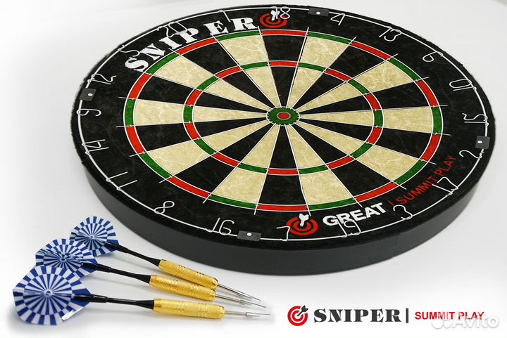 Комплект для игры в дартс sniper Summit Play Great