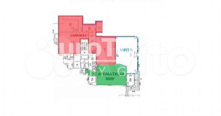 Продам торговое помещение, 1071 м²