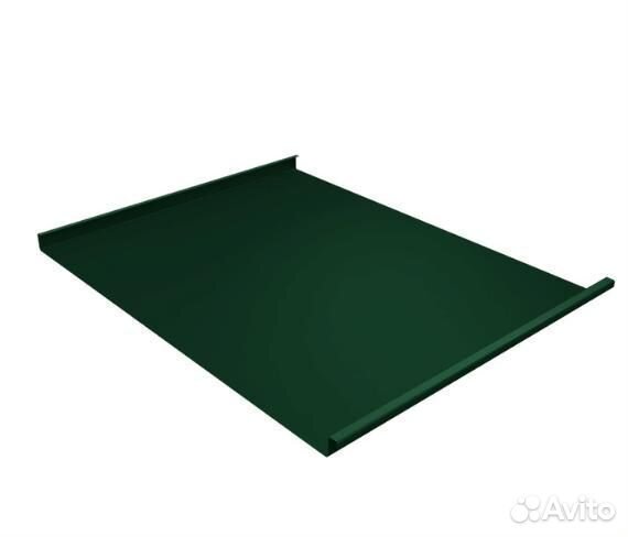 Фальц двойной стоячий 0,45 PE RAL 6005 зеленый