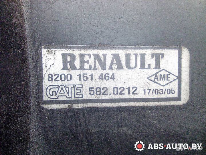 Кассета радиаторов Renault Megane 2 2005 872199F