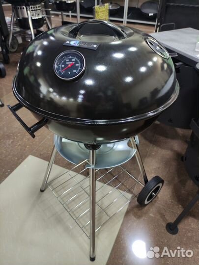 Гриль угольный новый, 43,5 см