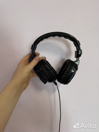 Игровые наушники с микрофоном