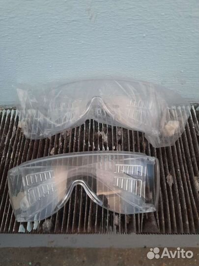 Наушники противошумные, очки защитные