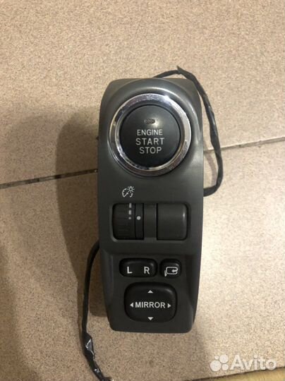 Кнопка старт стоп с корпусом Subaru impreza GH