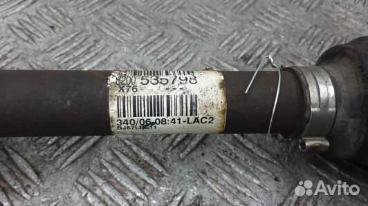 Привод передний левый renault kangoo 1 (1BL11KS01)