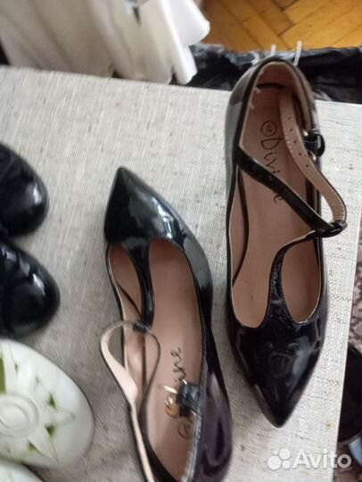 Балетки натуральная кожа 37
