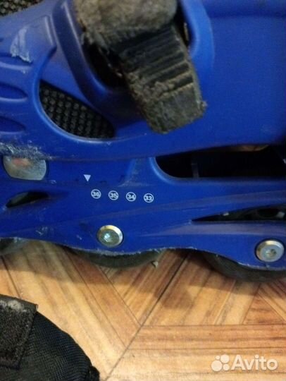 Ролики +защита 2 пары