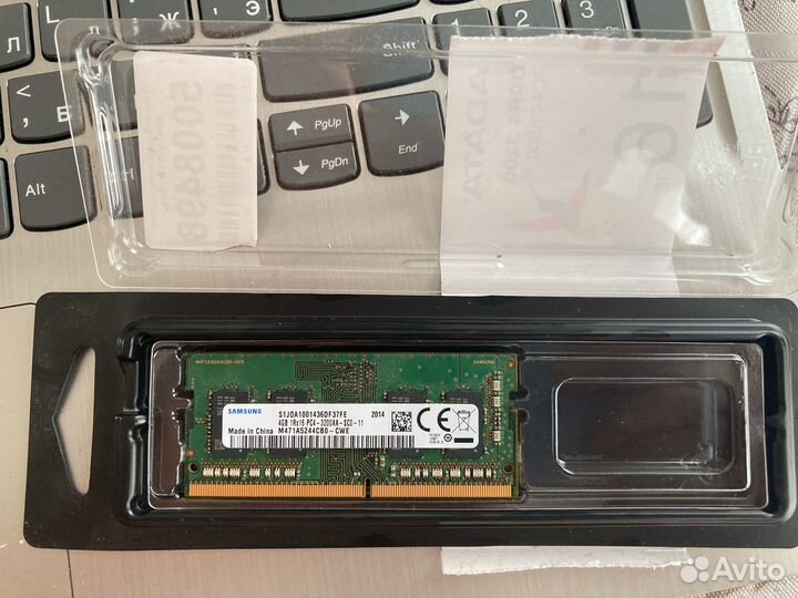 Оперативная память sodimm DDR4 4Gb