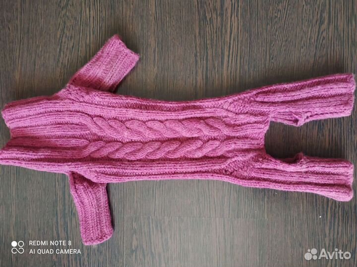 Комбинезон вязанный