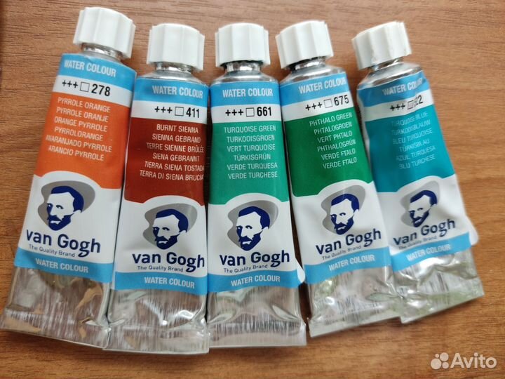 Акварель Van Gogh, Sennelier, Pinax