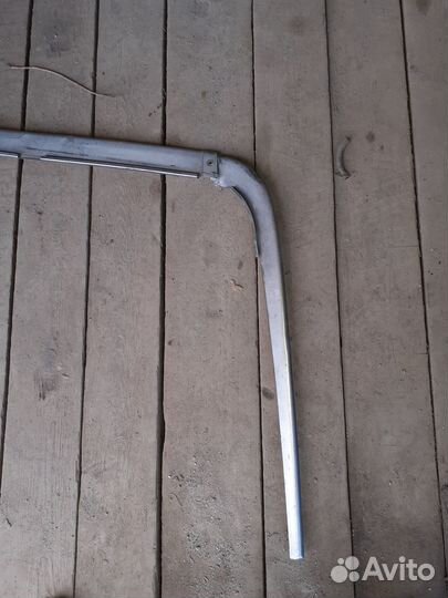 Накладки переднего бампера Ауди 100