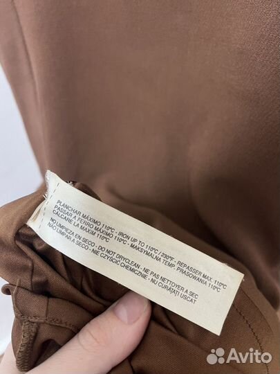 Massimo dutti платье с шерстью