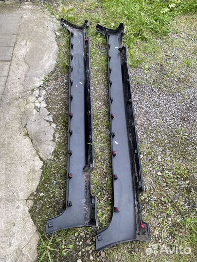 Пороги пластик. оригин Kia Sorento Sportag левый