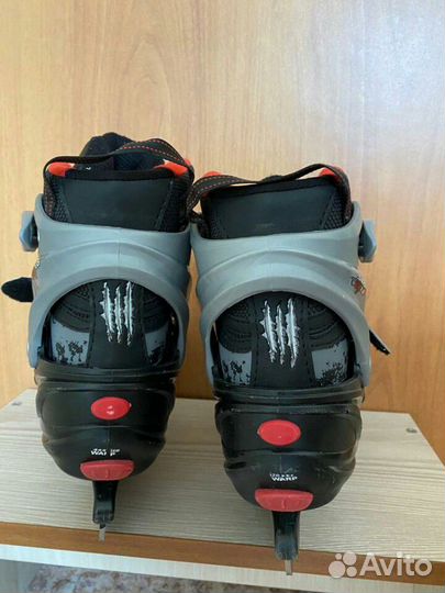 Коньки детские раздвижные (34-37р)