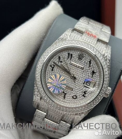 Шикарные мужские часы Rolex гарантия