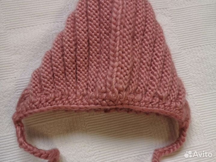 Шапка шлем на девочку