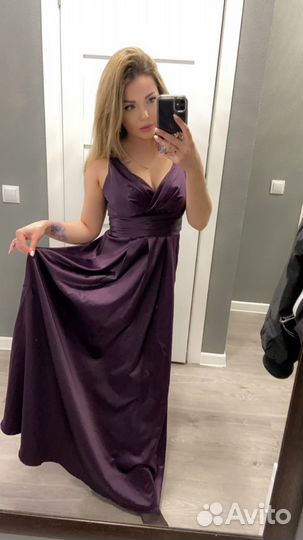 Вечернее платье длинное