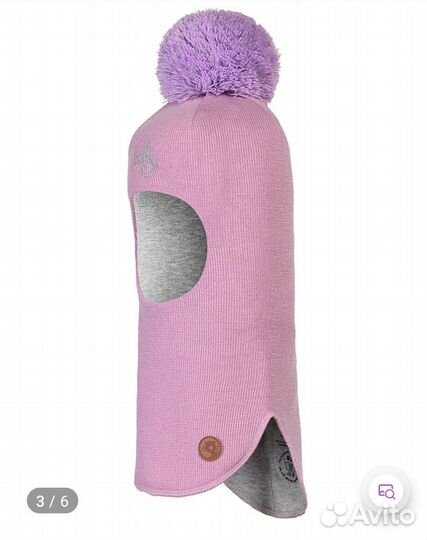 Шапка шлем зимний nels и варежки