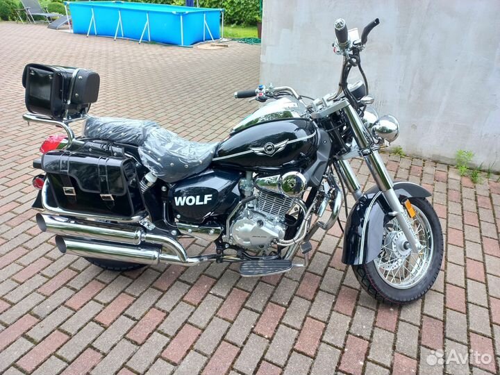 Новый мотоцикл Motoland Wolf 300