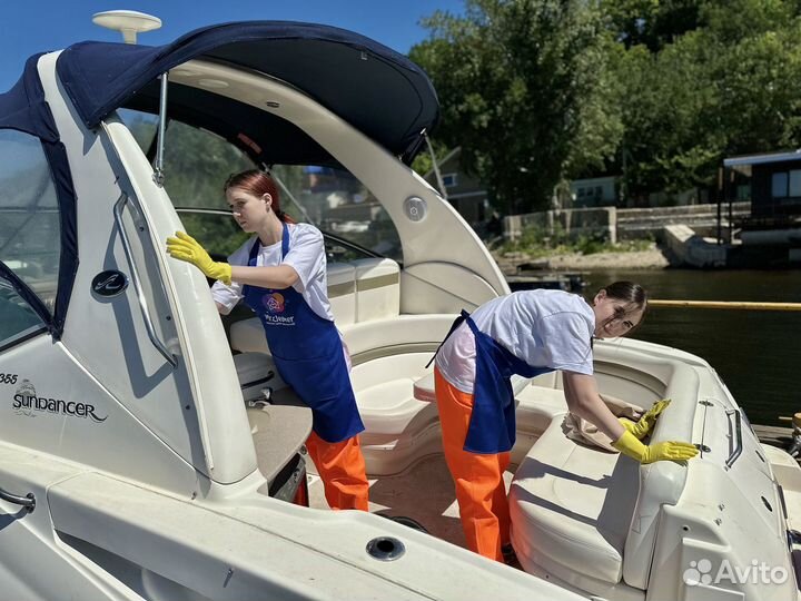 Клининг Мойка яхт и катеров