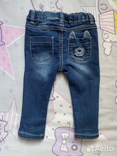 Джинсы производство Италия на малыша
