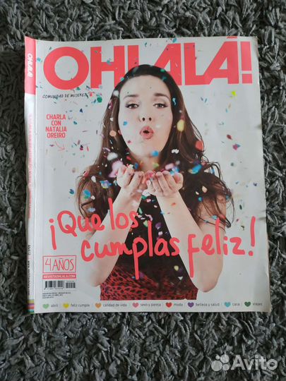 Статья ohlala с Наталией Орейро Natalia Oreiro