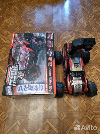 Remo hobby dinosaurs master 1/8 почти traxxas