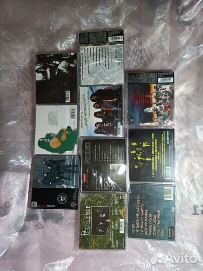 Pestilence Sinister Deceased Death Trash фирмаcd