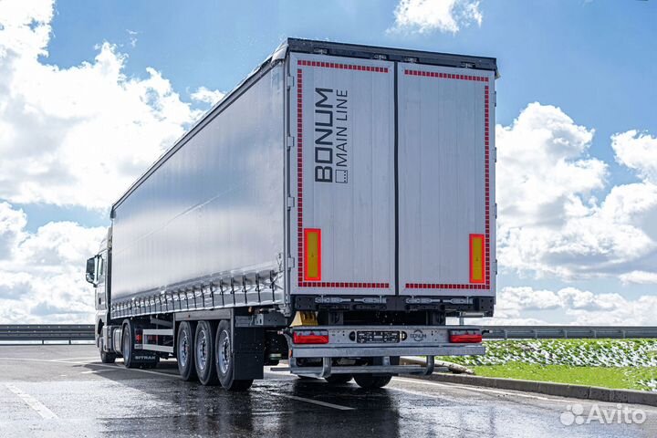 Полуприцеп шторный Bonum 914296-04, 2024