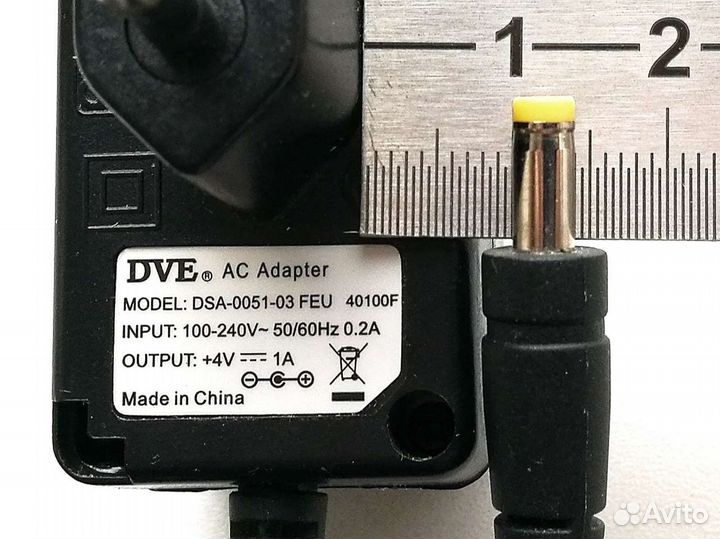 Блок питания 4В 1А