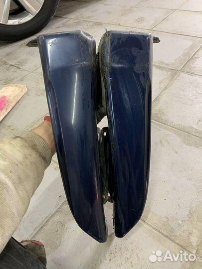 Накладки передние на пороги Subaru Legacy B13