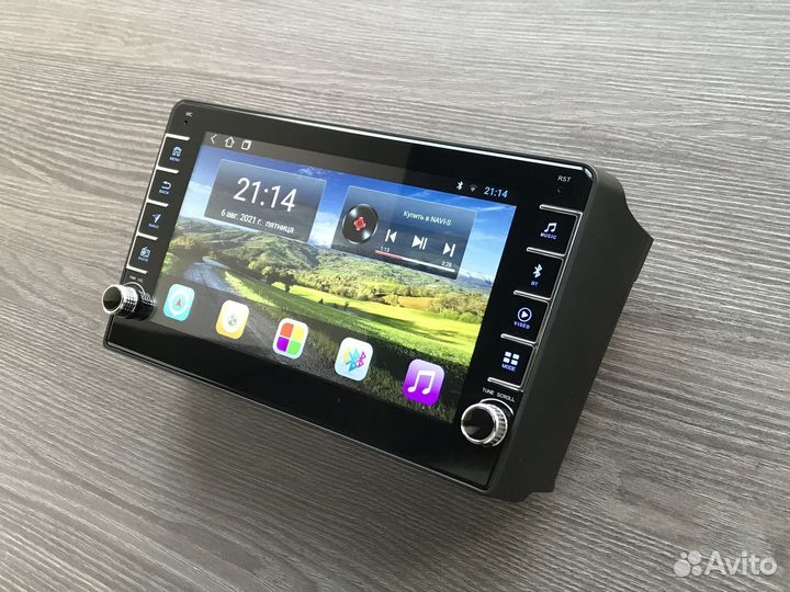 Магнитола Toyota Avensis 2 + физические кнопки