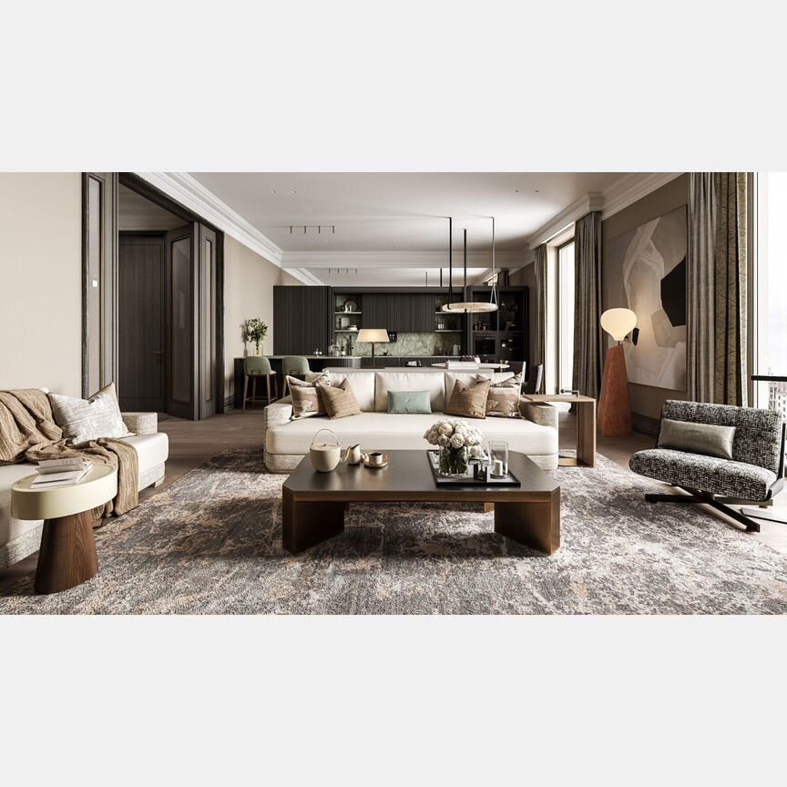 2-к. квартира, 170,9 м², 4/7 эт.