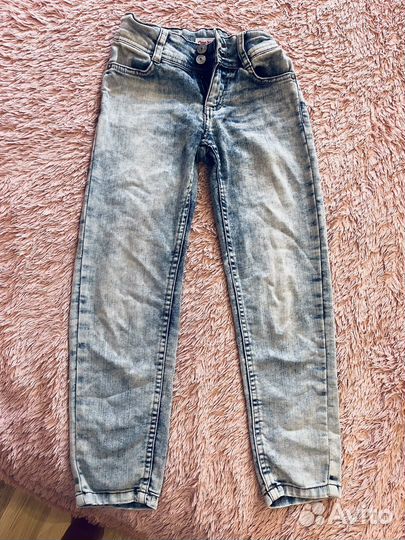 Джинсы для девочки 122