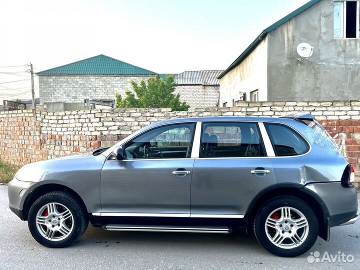 Porsche Cayenne Turbo 4.5 AT, 2003, битый, 197 777 км