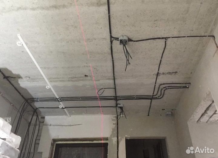 Электрик. Услуги электрика. Установка светильников