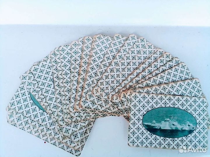 Карты, игральные. Винтаж. Военно-морской флот