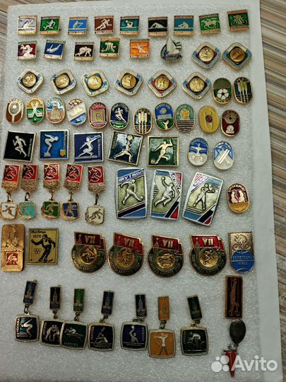 Значоки спортивные