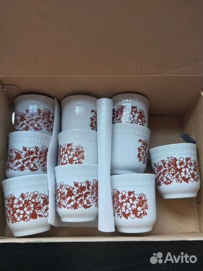 Бокалы для чая, набор