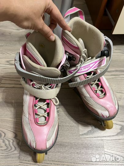 Роликовые коньки раздвижные 37-40 размер