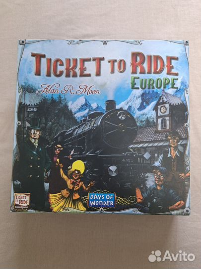 Настольная игра Ticket to ride. Europe