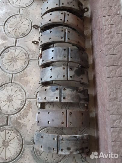 Тормозные колодки ЗИЛ 131 с барабанами