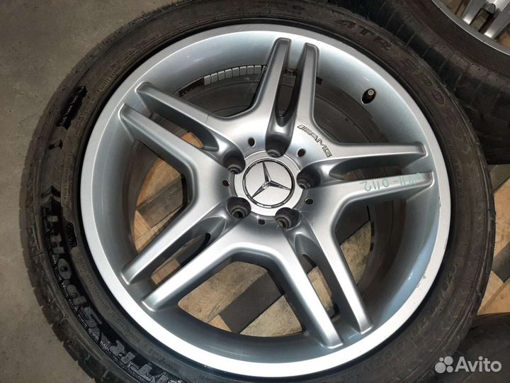 Диски Mercedes R18 AMG с резиной